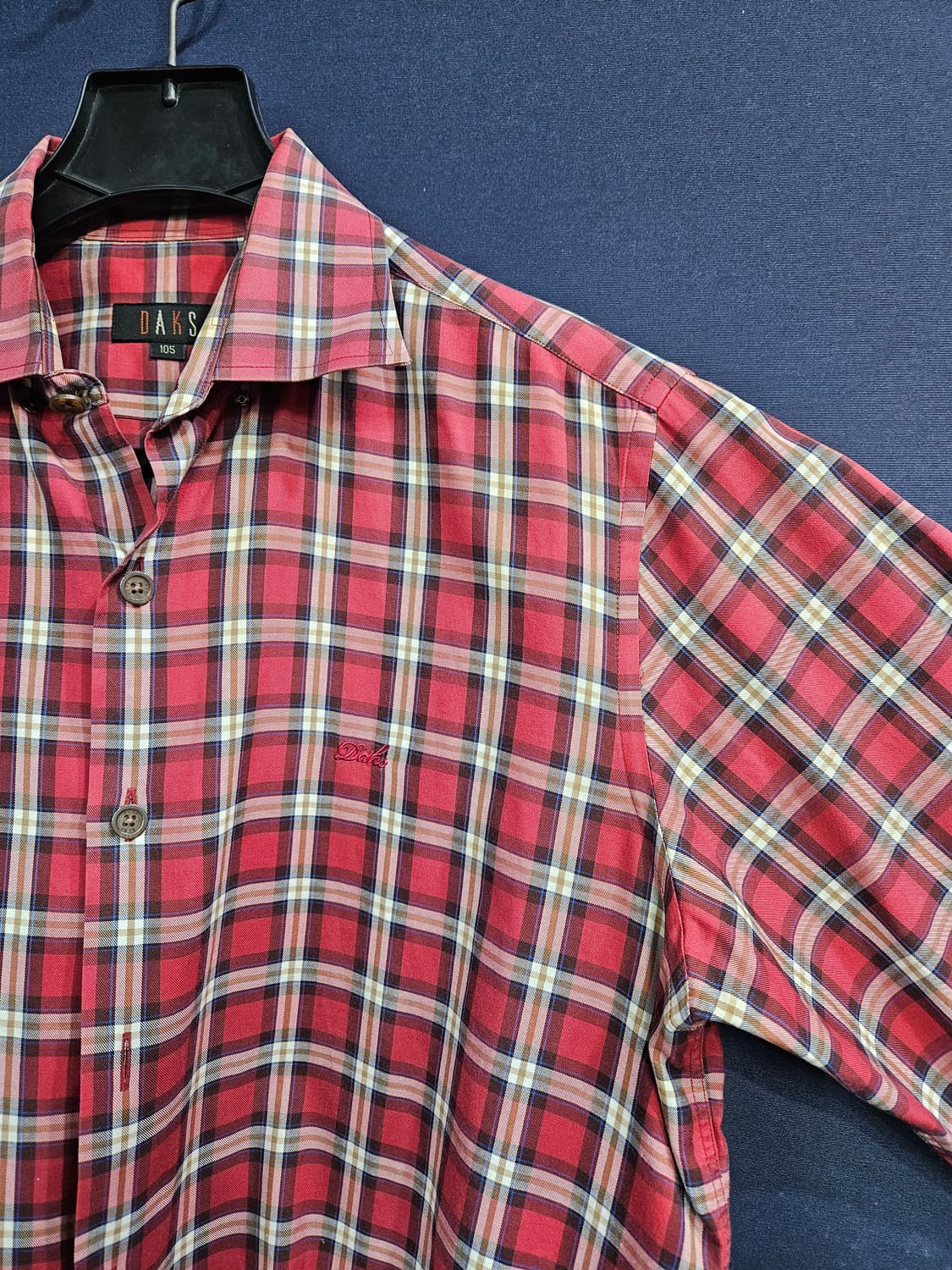 닥스 스트라이프 체크 남성 105 긴팔셔츠  상품이미지4