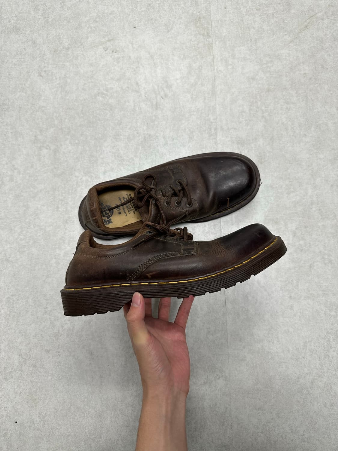90s 닥터마틴 레더 슈즈 상품이미지2