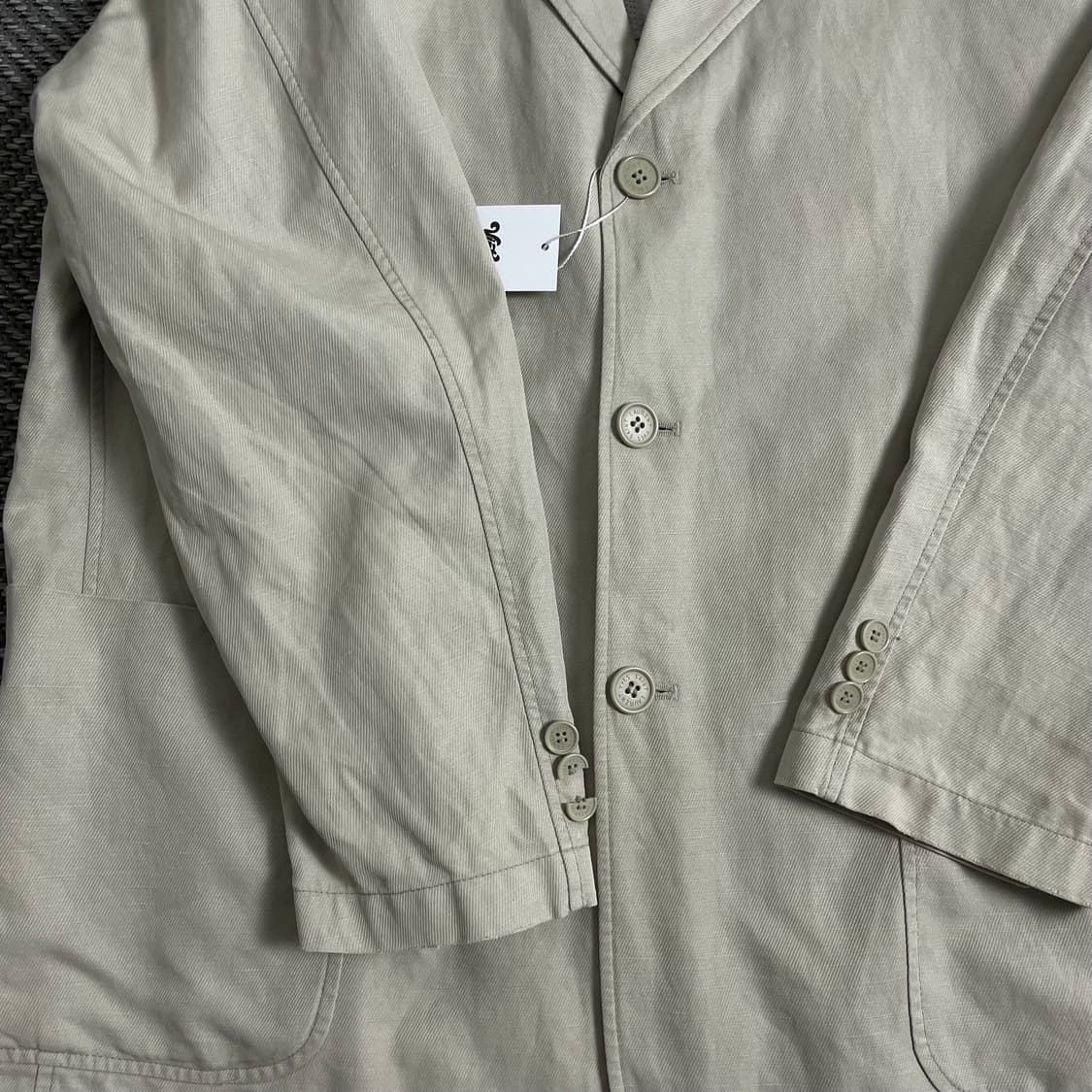 90s 입생로랑 자수로고 아카이브 미니멀 블레이저o 3012 상품이미지4