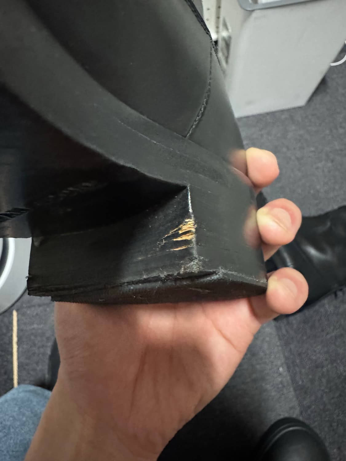 휩스티치 가죽 부츠 상품이미지8