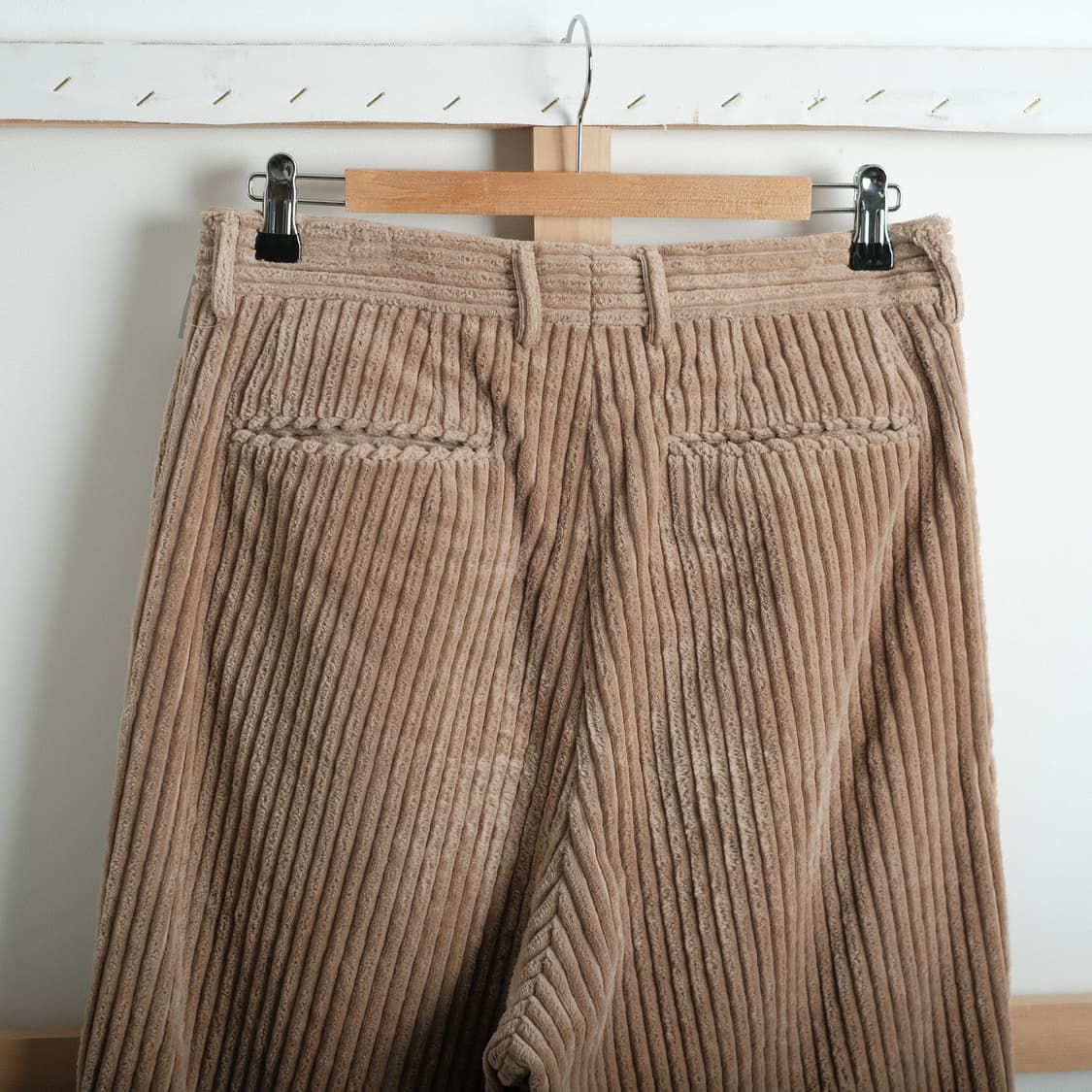 NEAT 니트 3W 코듀로이 와이드 팬츠 46사이즈 상품이미지8