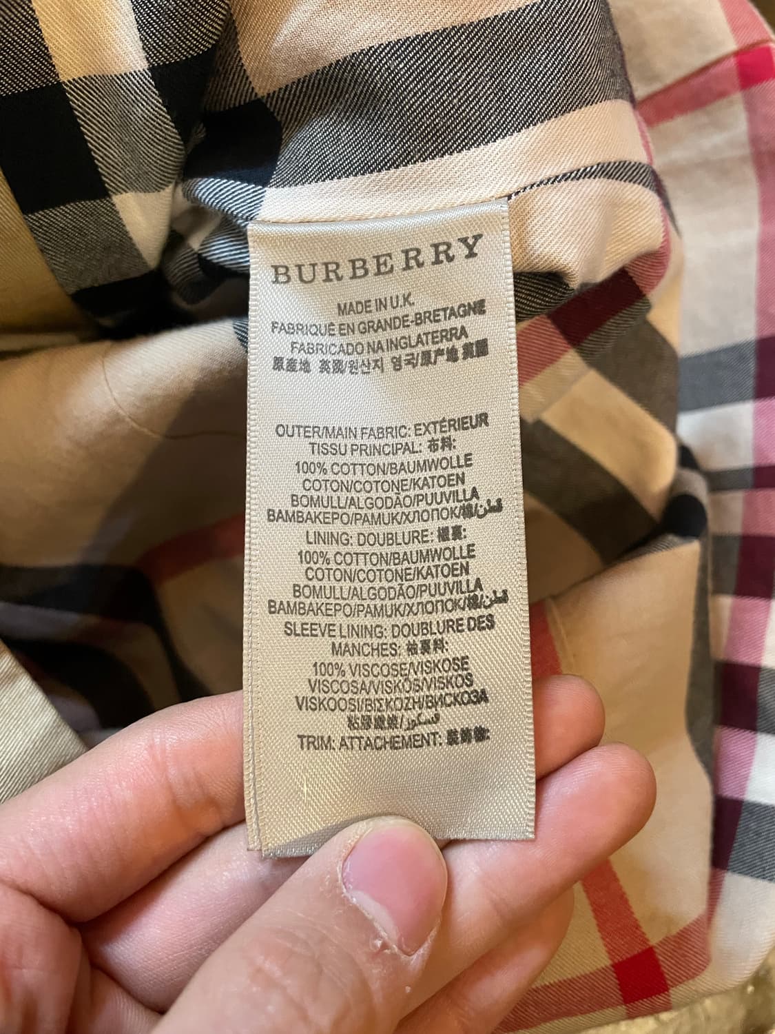 버버리 런던 트렌치 코트 상품이미지7