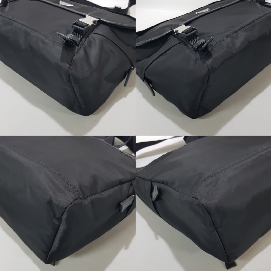 프라다 리나일론 및 사피아노 가죽 숄더백 2VD052 상품이미지7