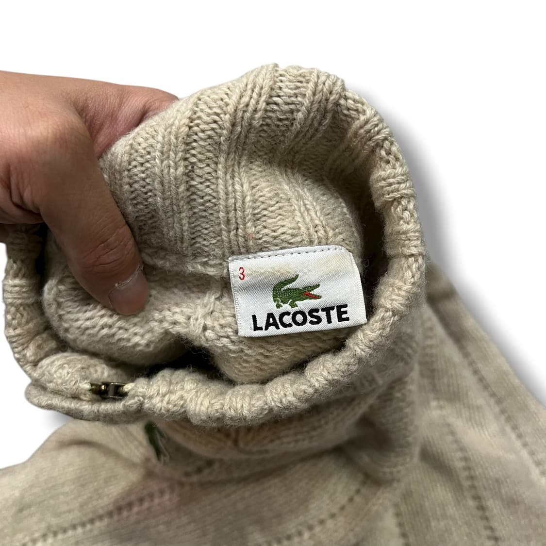  라코스테 집업 가디건 y14090 상품이미지7