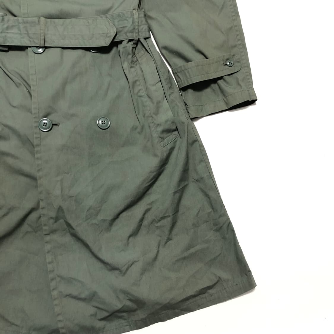 1970s US Army 레인 트렌치 코트  상품이미지7
