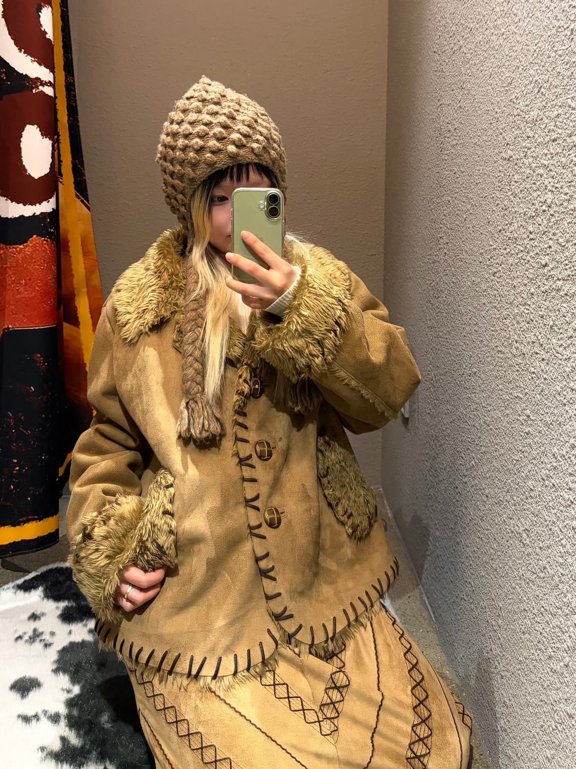 빈티지 무스탕 상품이미지2