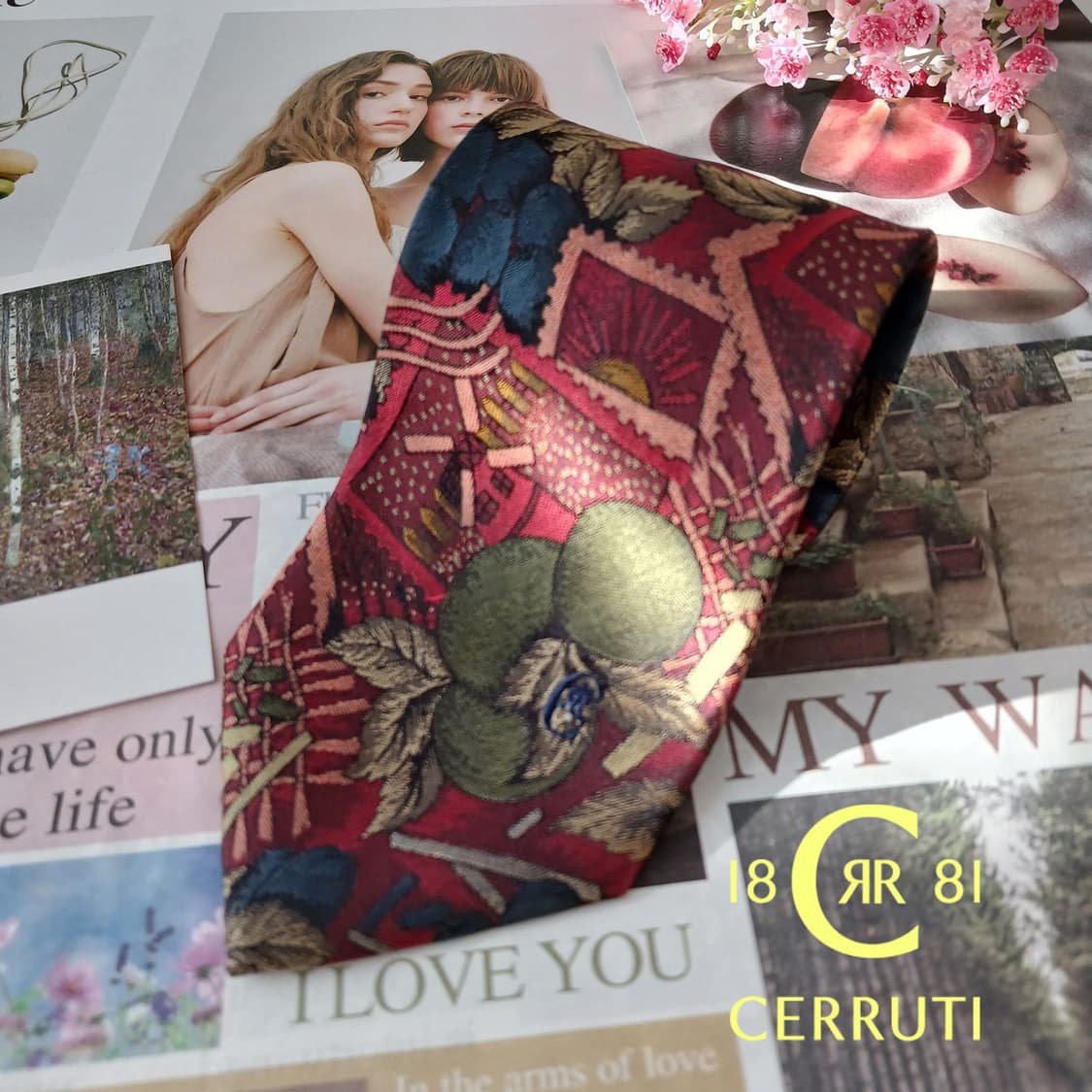 
세루티 실크 레드 자카드 패턴 넥타이 9.5cm A+등급 A19279
 상품이미지1