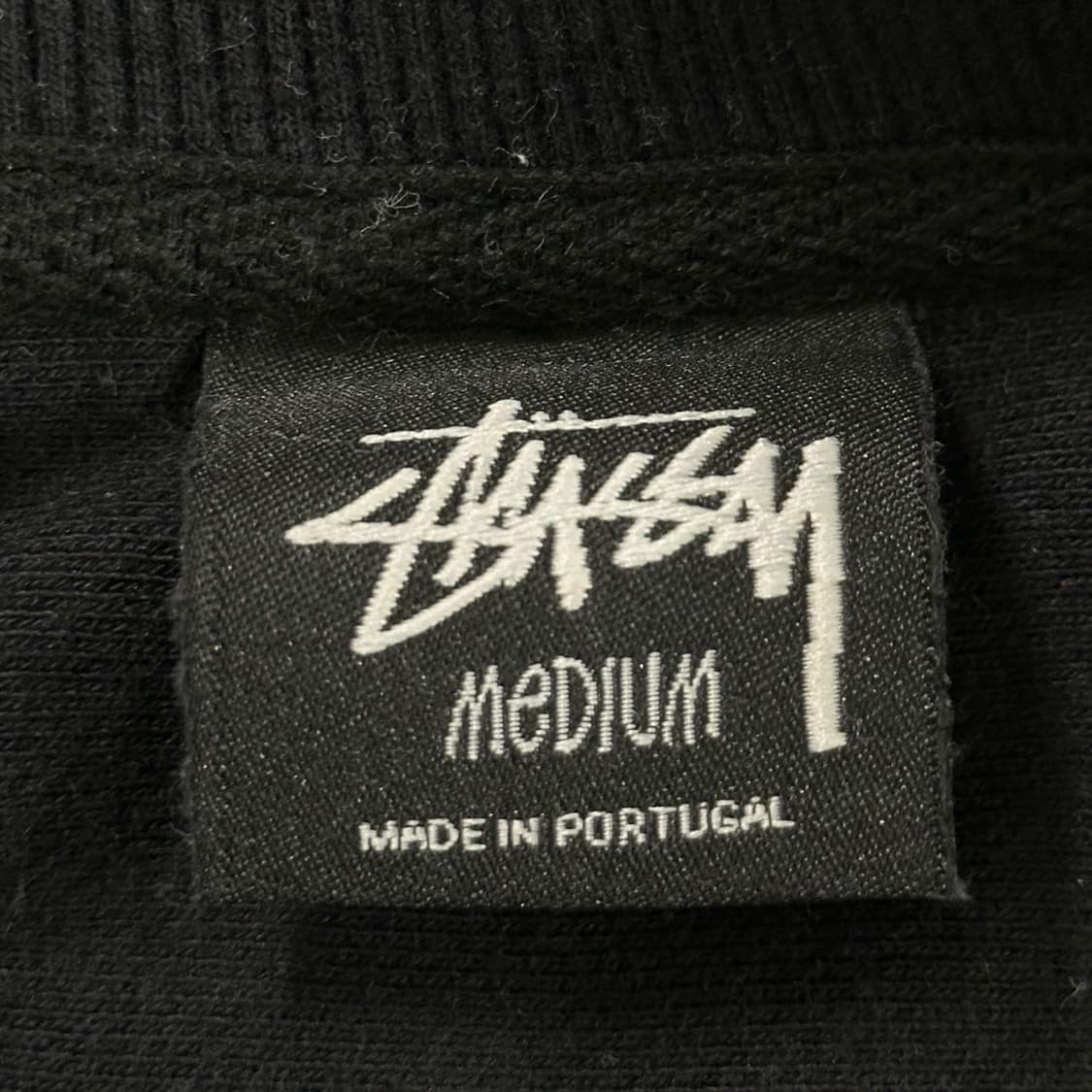 스투시 월드투어 타이다이 블랙 맨투맨 (M) 상품이미지7