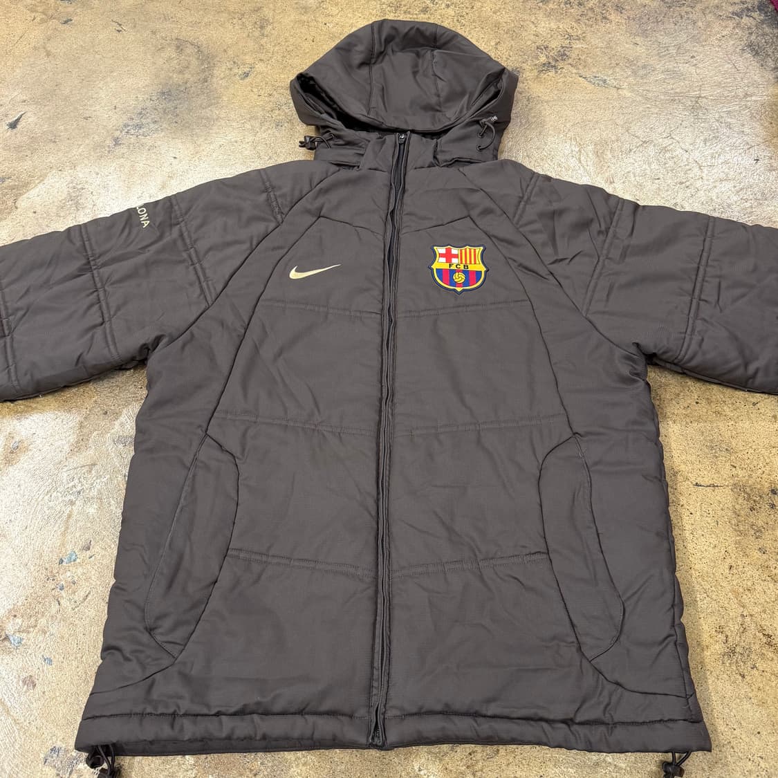 나이키 브라운 초코 바르셀로나 숏패딩  상품이미지3