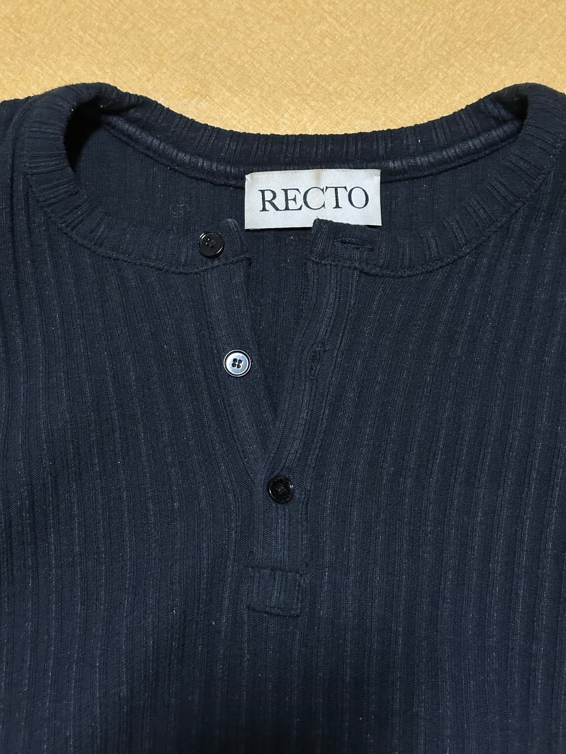 렉토 헨리넥 블랙M 상품이미지3