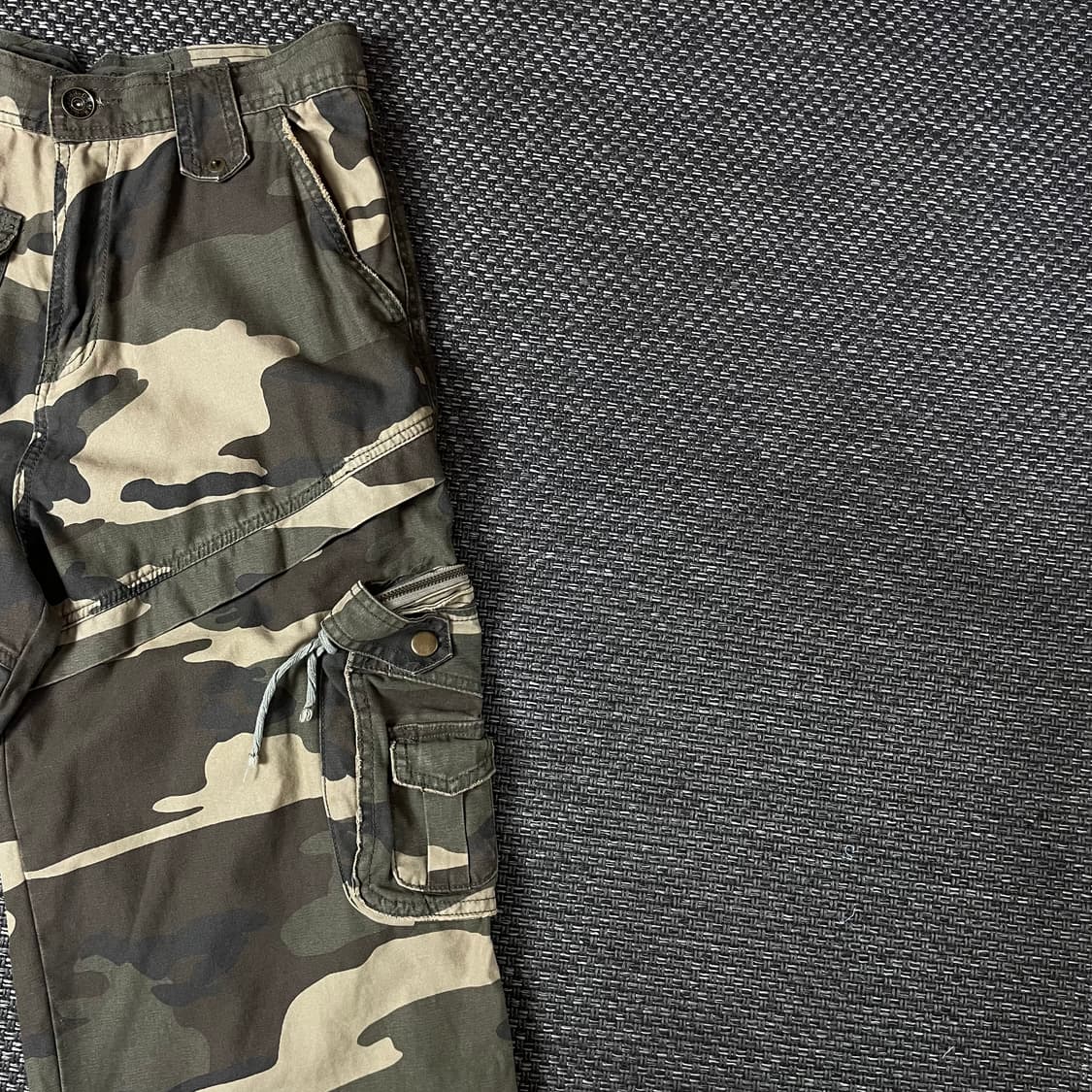 (30) CARGO CREATOR 카고 멀티 포켓 하프 팬츠 M 상품이미지3