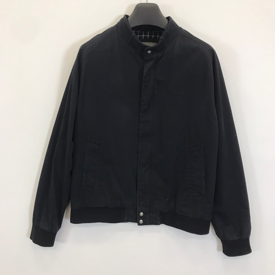 라코스테 블랙크록자수 해링턴자켓 [남성100] 상품이미지1