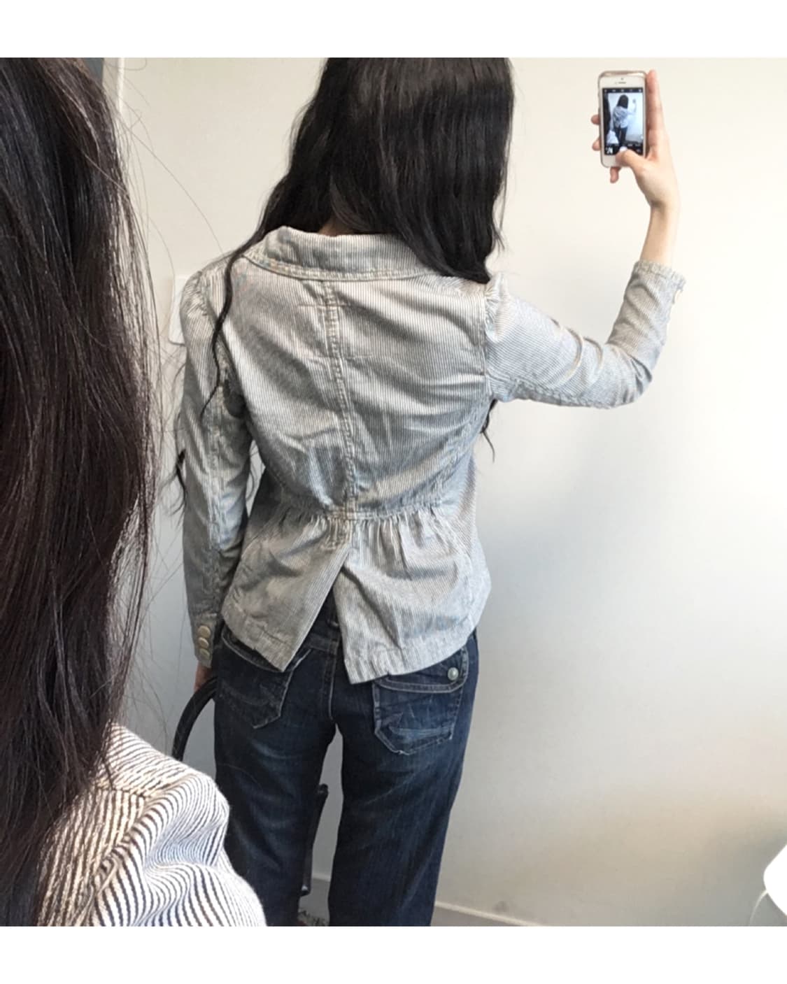 Y2K stripe club set (2p) 상품이미지4