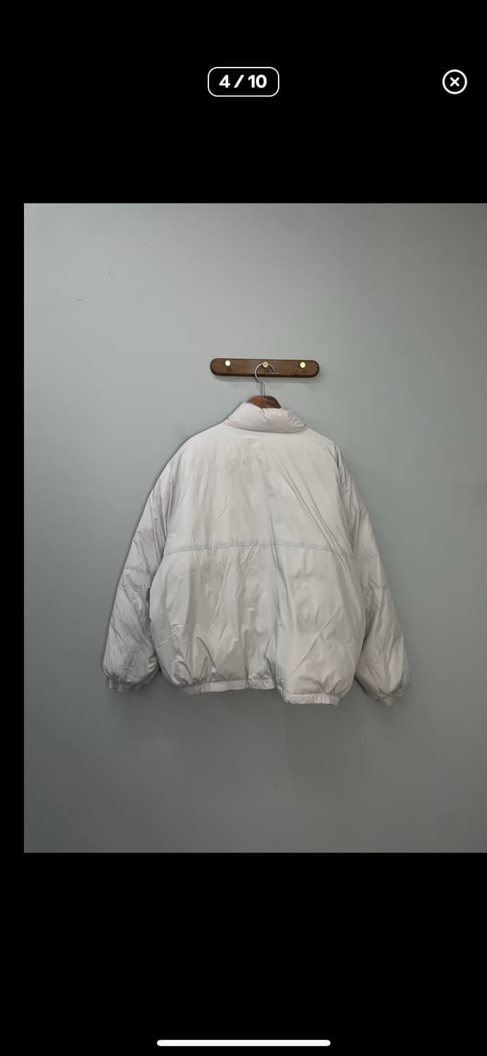 세컨모놀로그 컨템포러리 에어 덕다운 그레이 패딩 A2991 상품이미지4