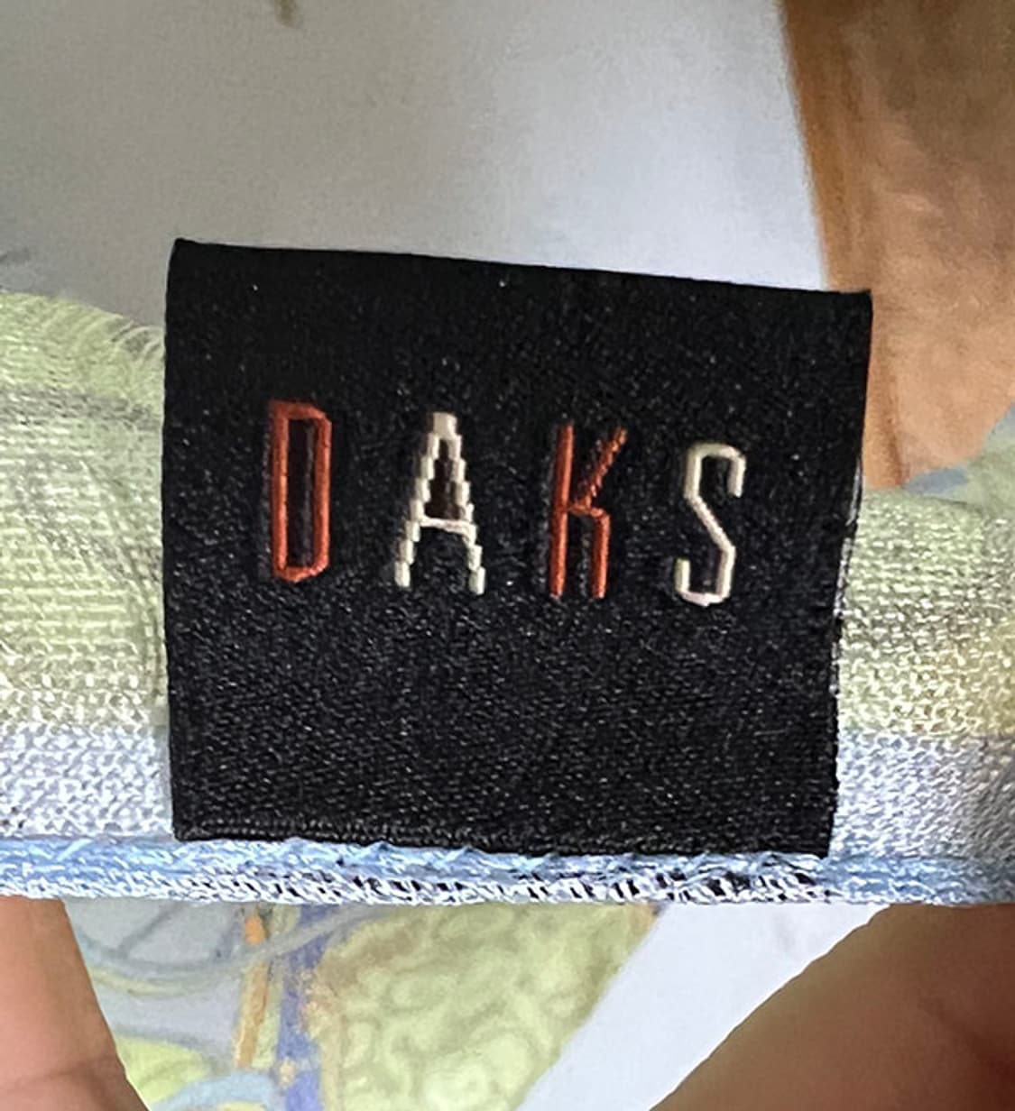 DAKS 닥스 오리지널 에퀘스트리안 승마벨트 천연견 실크100% 롱스카프 상품이미지3