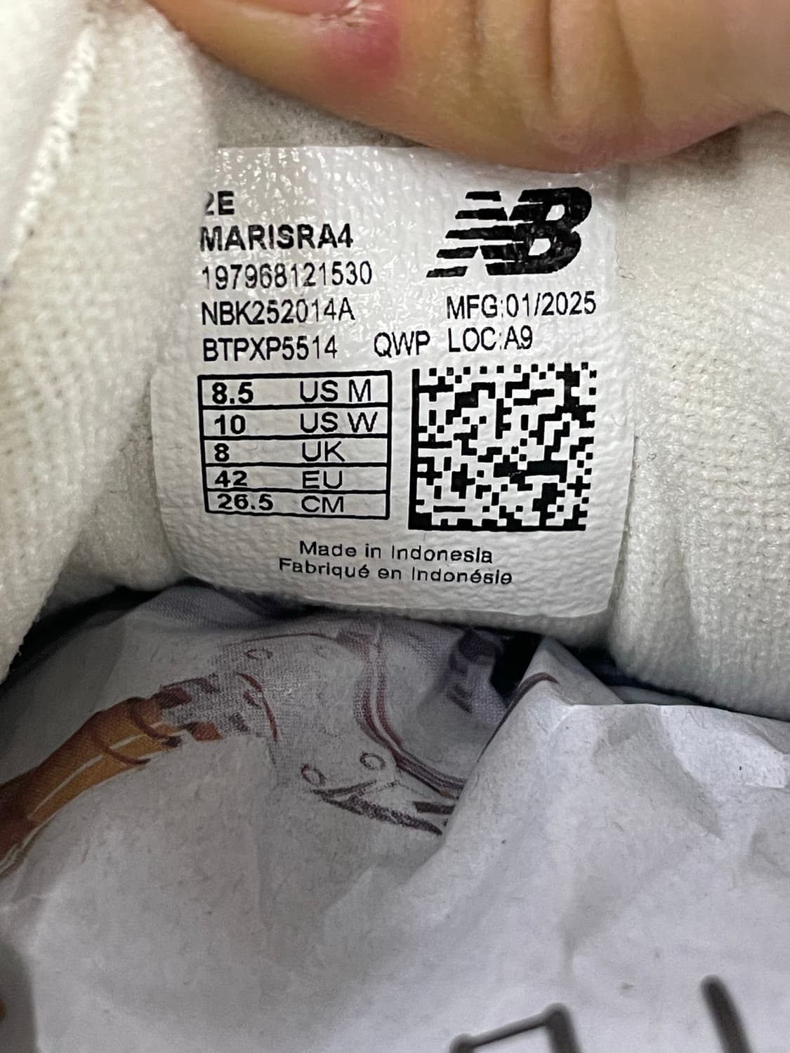 뉴발란스 프레쉬폼 아리쉬 V4 265 상품이미지8