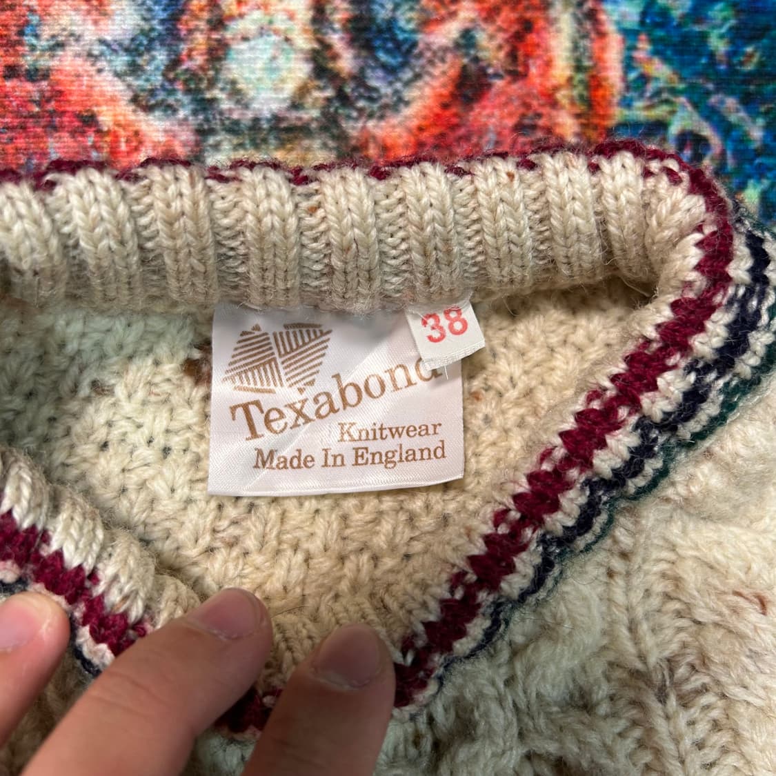 [M] made in england 코위찬 스웨터 상품이미지3