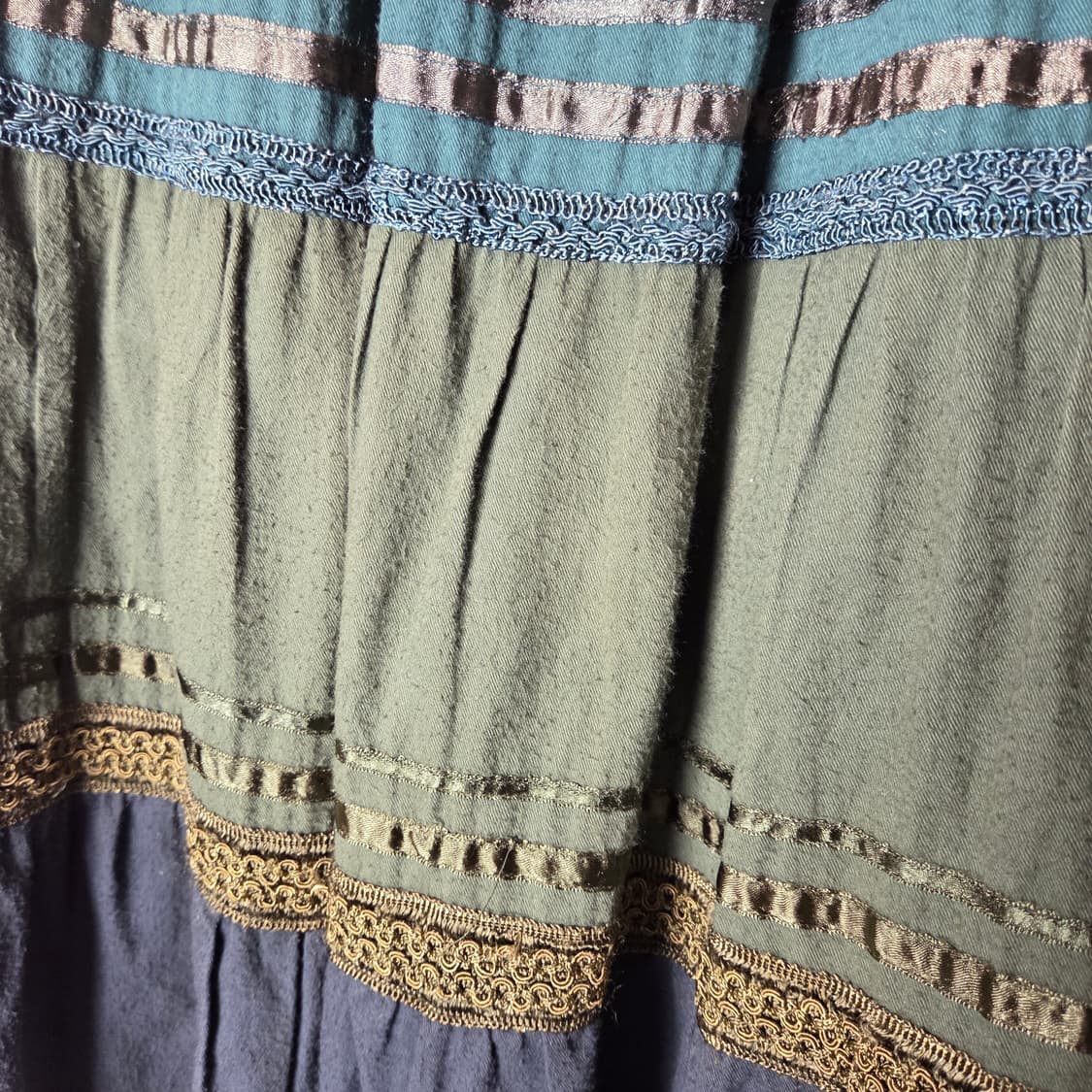 [JPN] 빈티지 오리엔탈 패치워크 스커트 상품이미지3