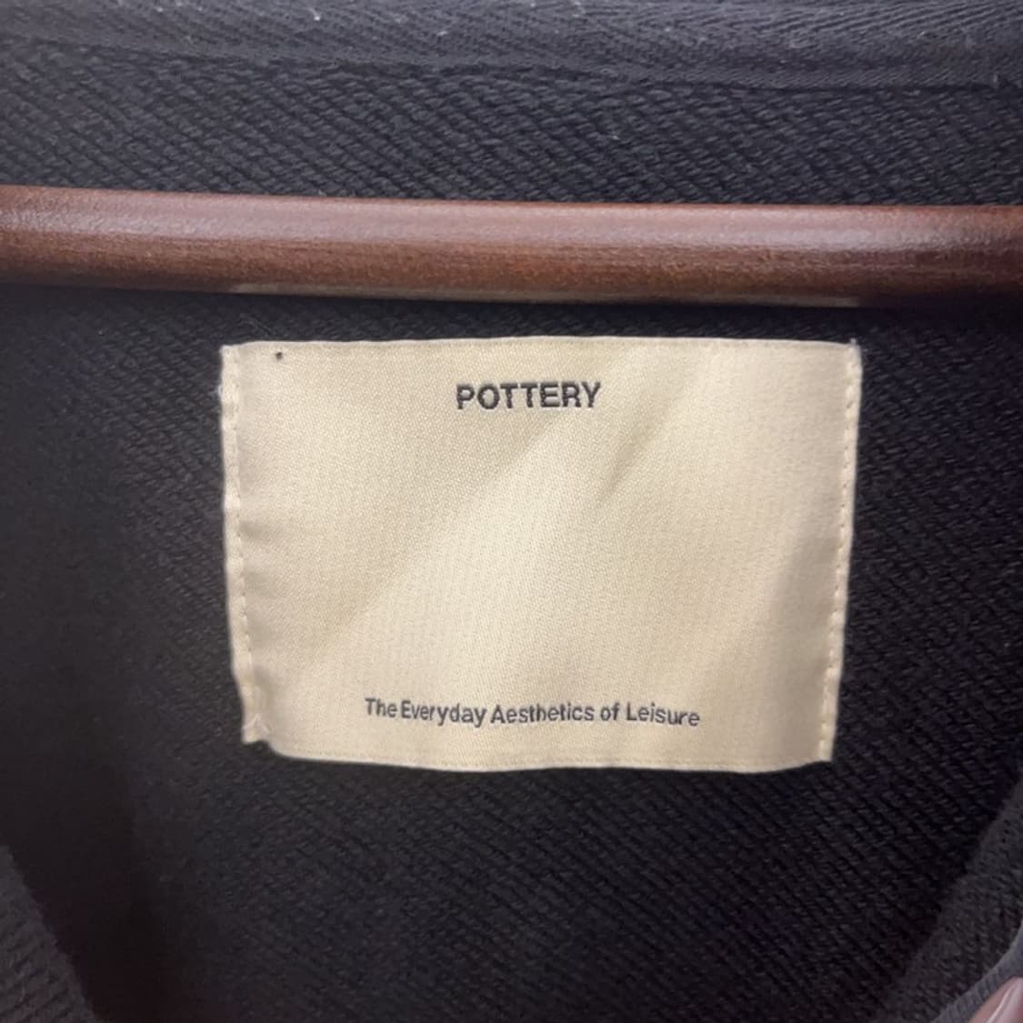 포터리 모던 캐주얼 빈티지 반집업 후드티 110 C07892 상품이미지5