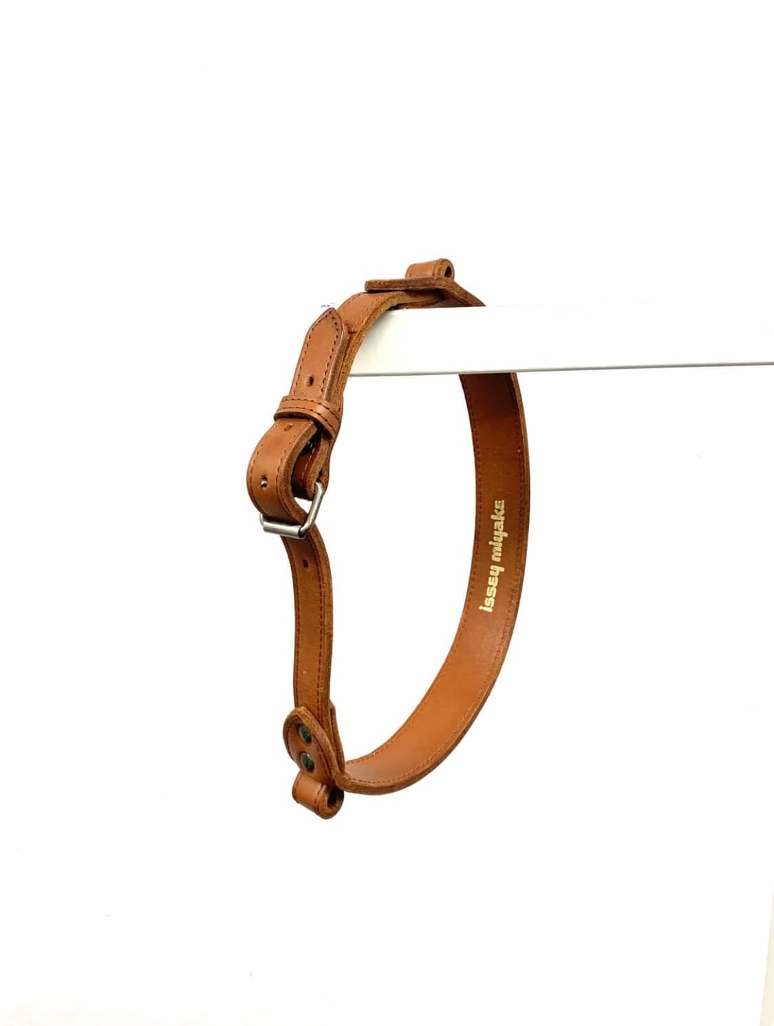 이세이미야케 로고 레더 벨트 상품이미지1