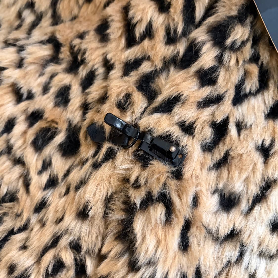 FJM 빈티지 애니멀 페이크 퍼 코트 M 상품이미지6