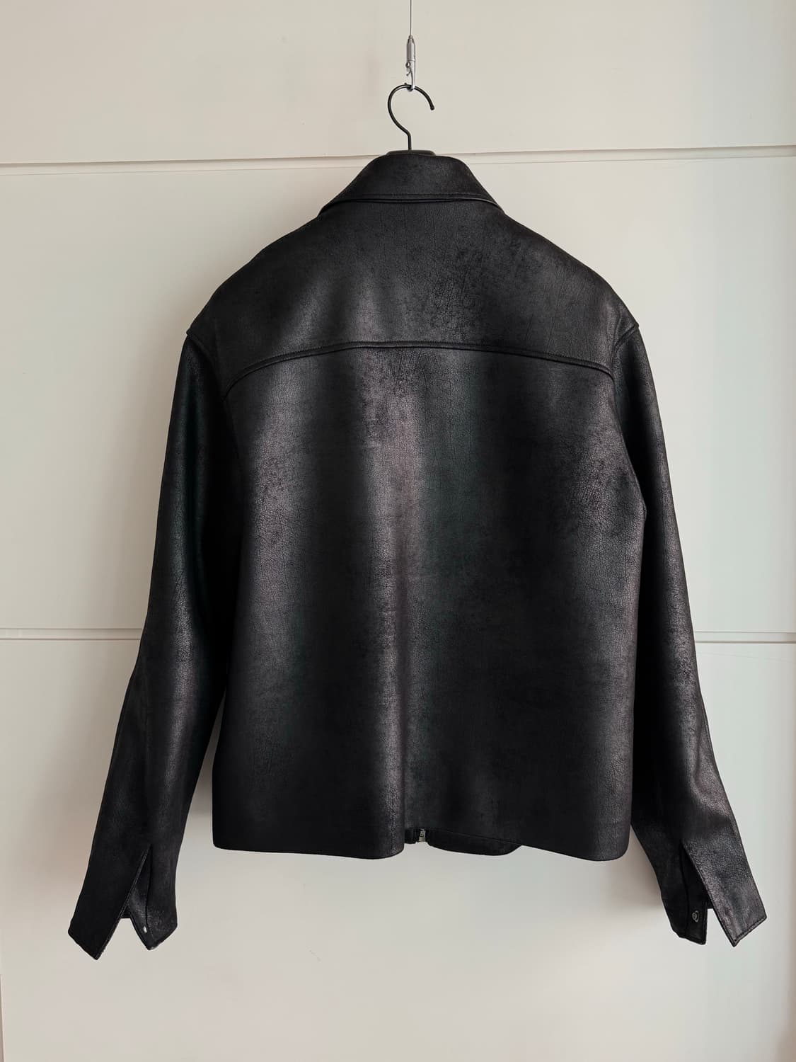 자라(Zara) 가죽자켓 40사이즈 (블랙) 상품이미지3