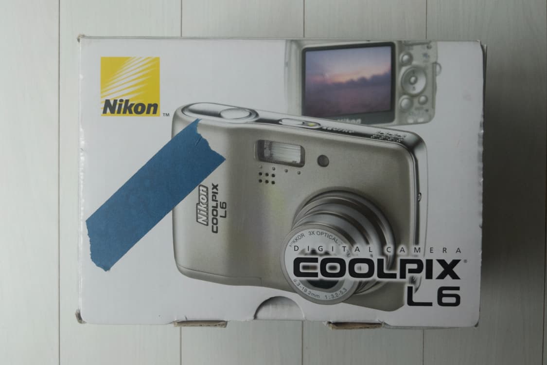 니콘 쿨픽스 L6 Nikon Coolpix 빈티지 디지털 카메라 디카 상품이미지1
