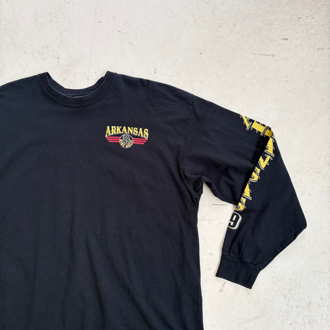 00s 아칸소 바이크 랠리 기념 빈티지 롱슬리브 2XL 상품이미지3