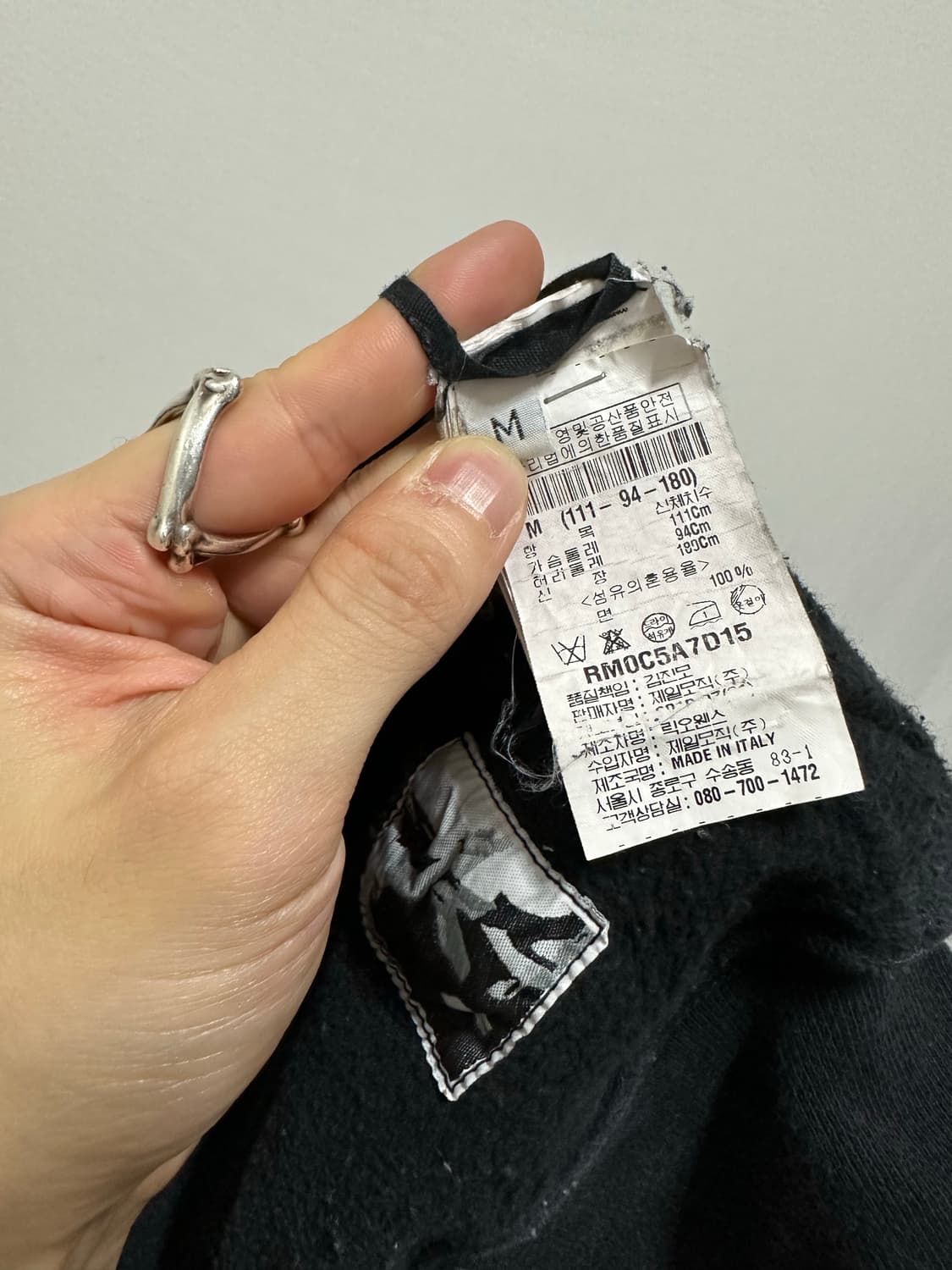 릭오웬스 다크쉐도우 후드집업 상품이미지5