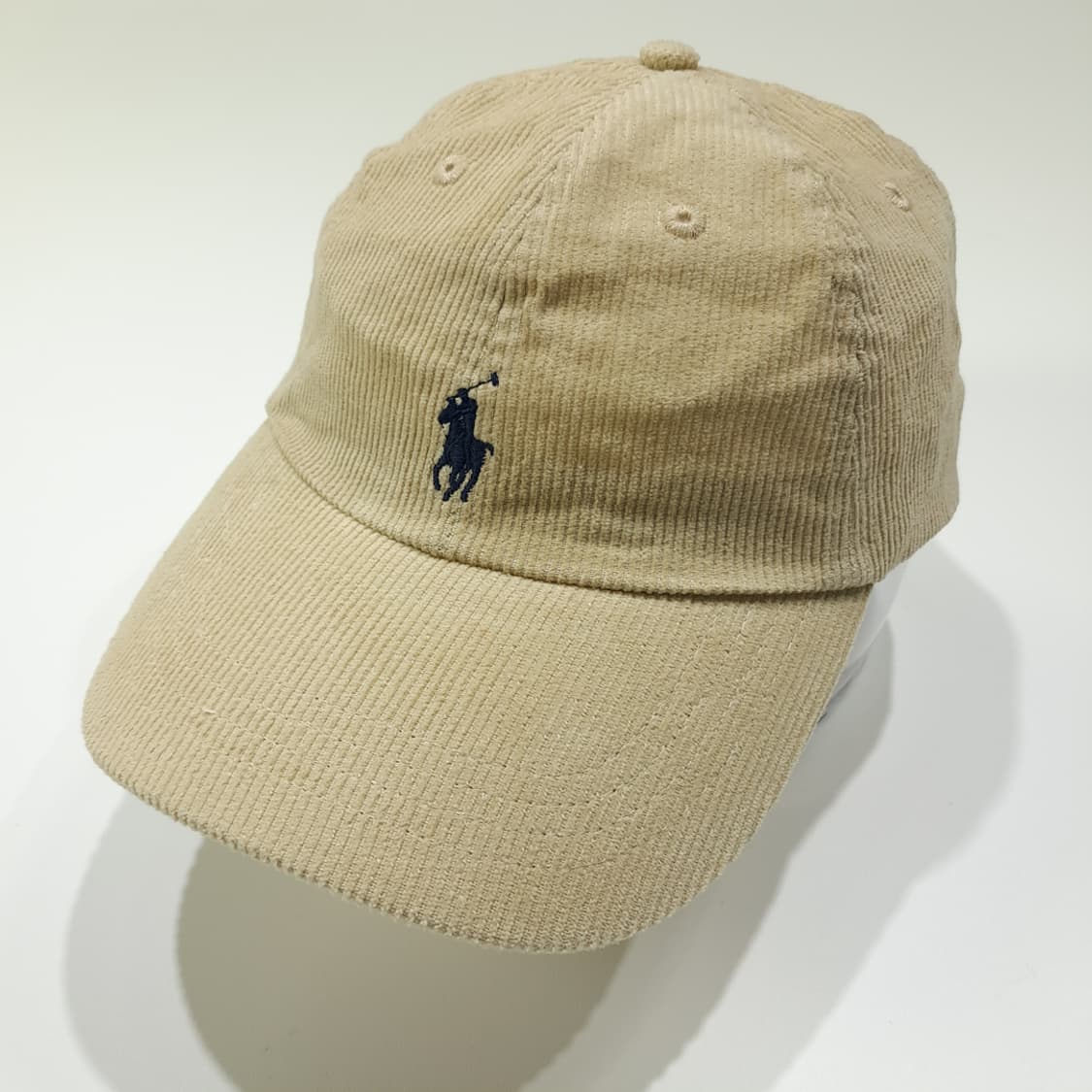 CL421 폴로 코듀로이 베이지 볼캡 모자 상품이미지2