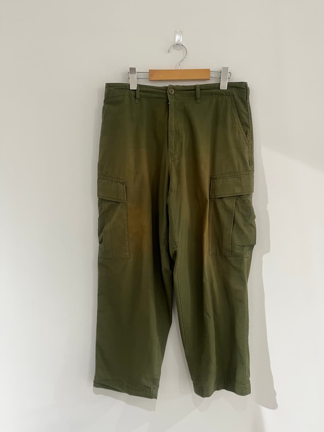 HINSON faded ripstop cargo pants 상품이미지1