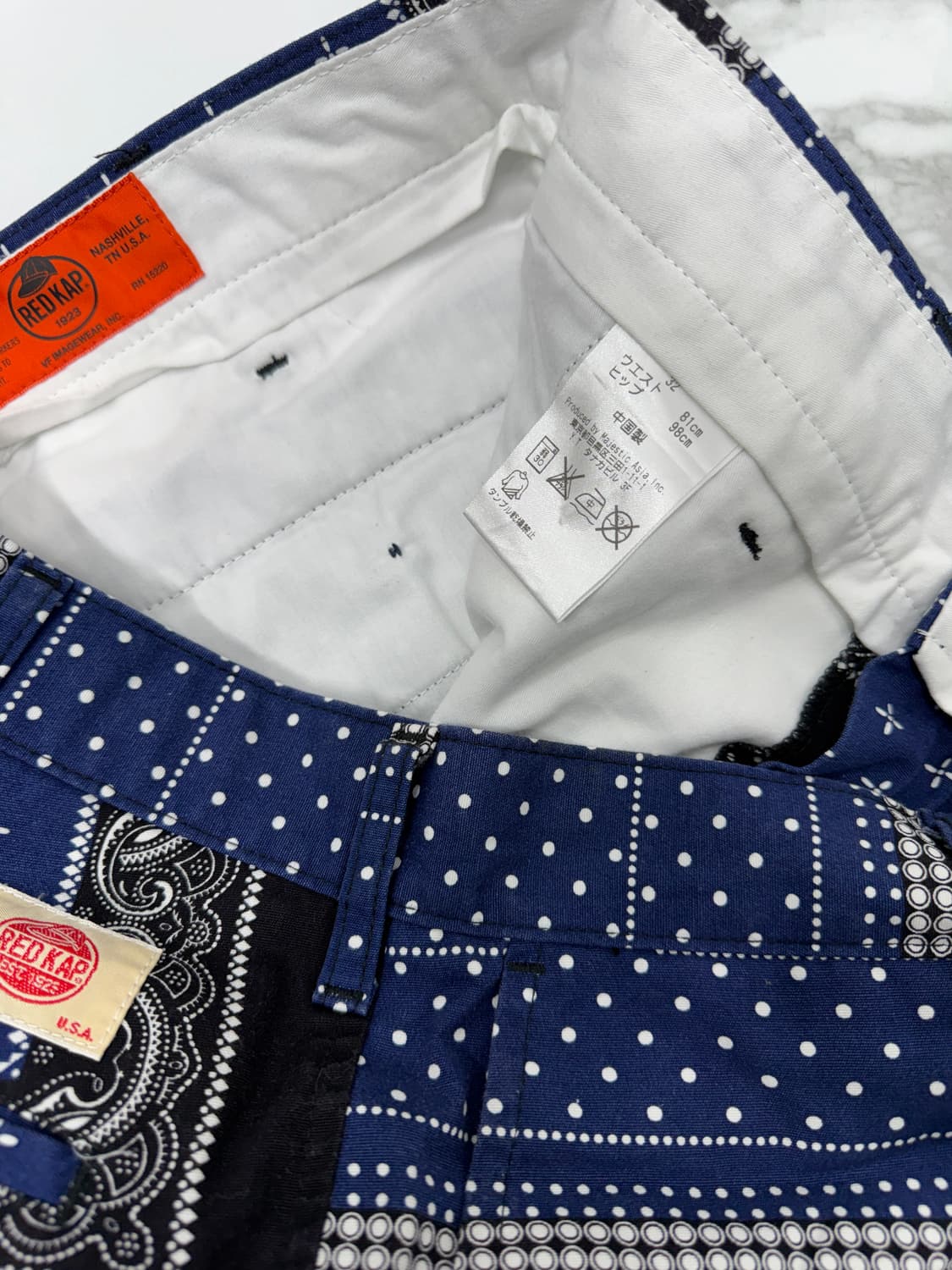 RED KAP 레드캡 페이즐리 하프 팬츠 상품이미지4