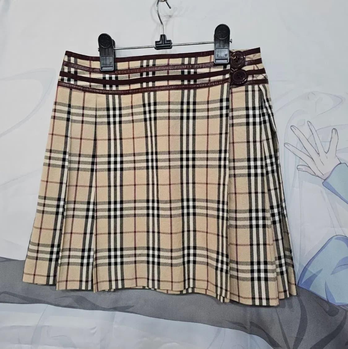 버버리 체크  스커트 상품이미지1
