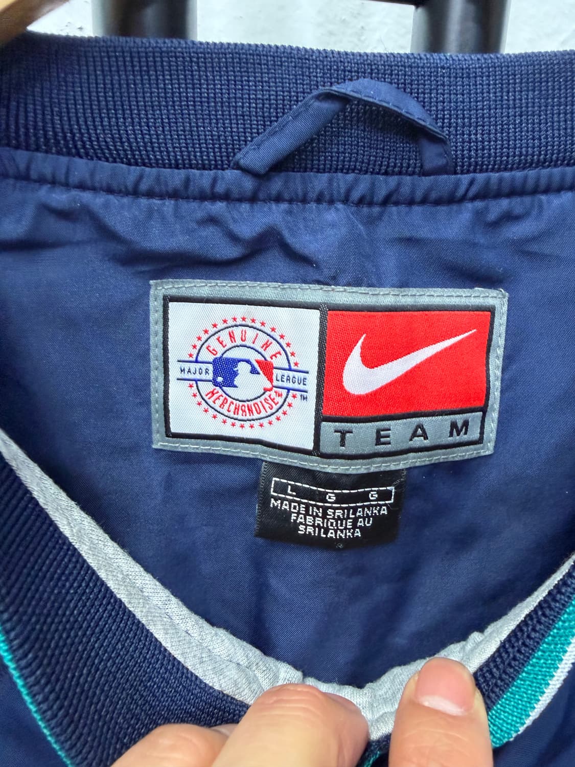 정품) 나이키 MLB 시애틀 매리너스 바람막이 맨투맨 L 상품이미지7