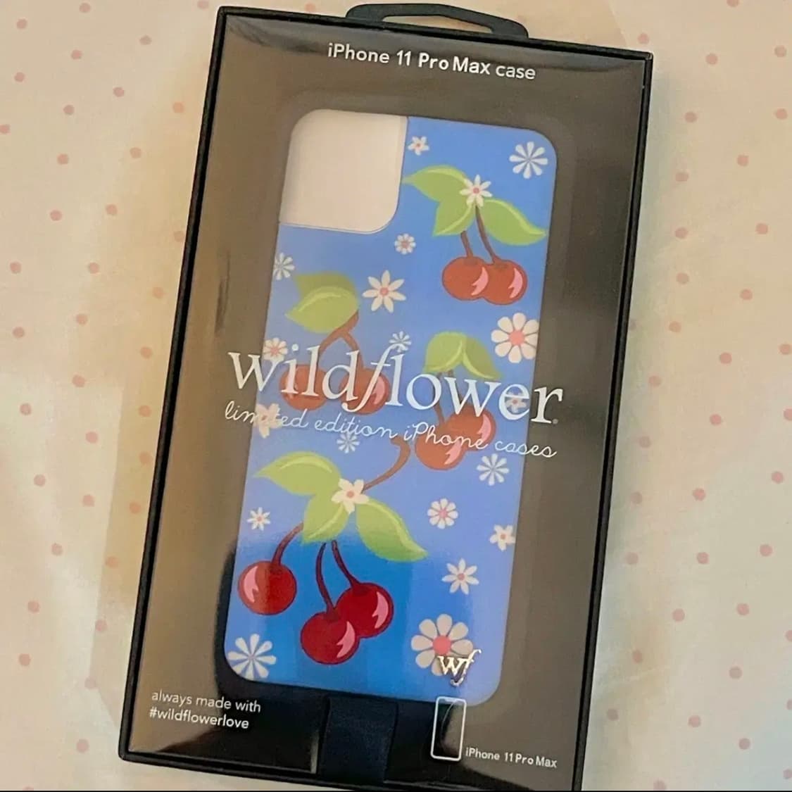 미개봉 와일드플라워 케이스 아이폰11 프로 맥스 xs max 체리 상품이미지4