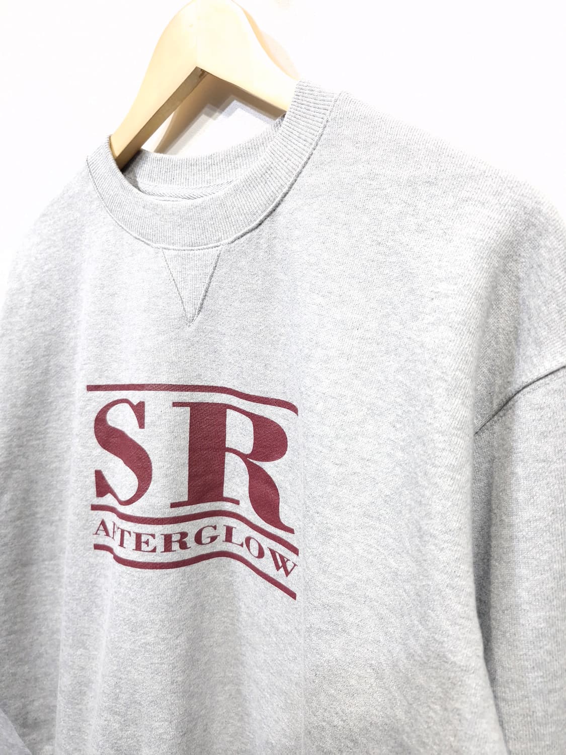 (새상품)SOIR 쏘이르 SR로고 맨투맨 상품이미지4