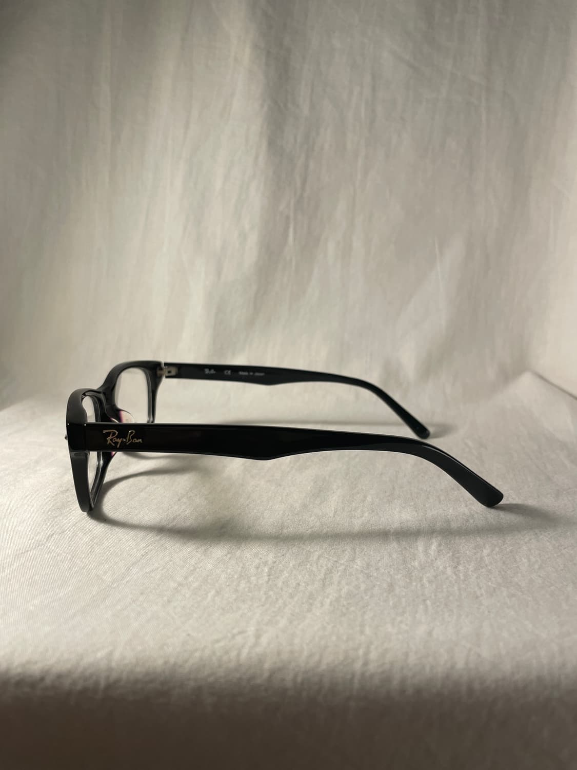 Rayban 블랙스퀘어 아세테이트 일본생산 상품이미지3