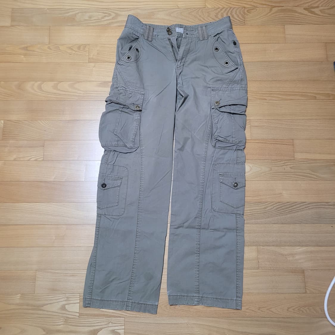 카키그레이 카고팬츠 상품이미지1