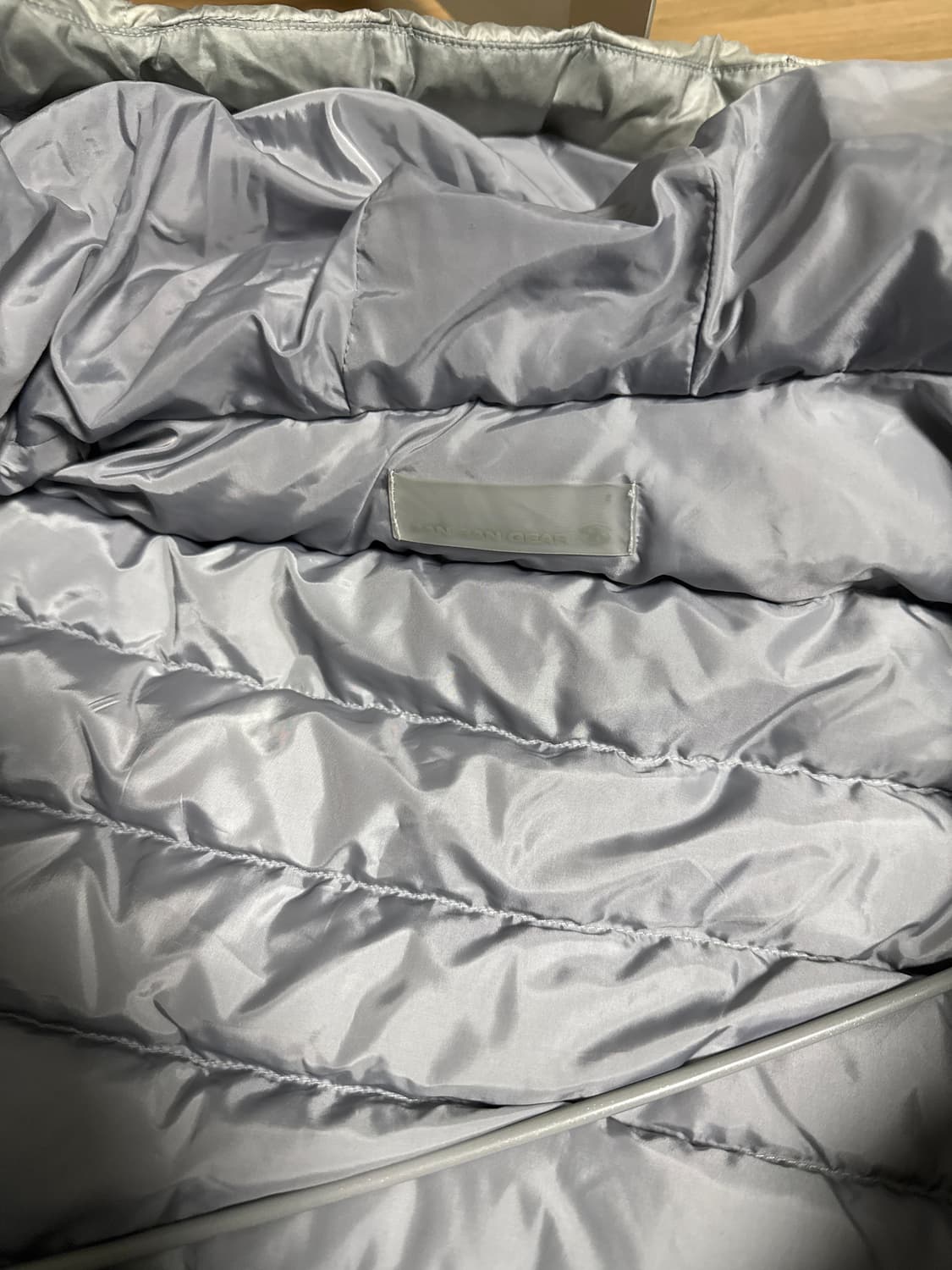 산산기어 서픽스 푸퍼 자켓 그레이 - 24FW 상품이미지7