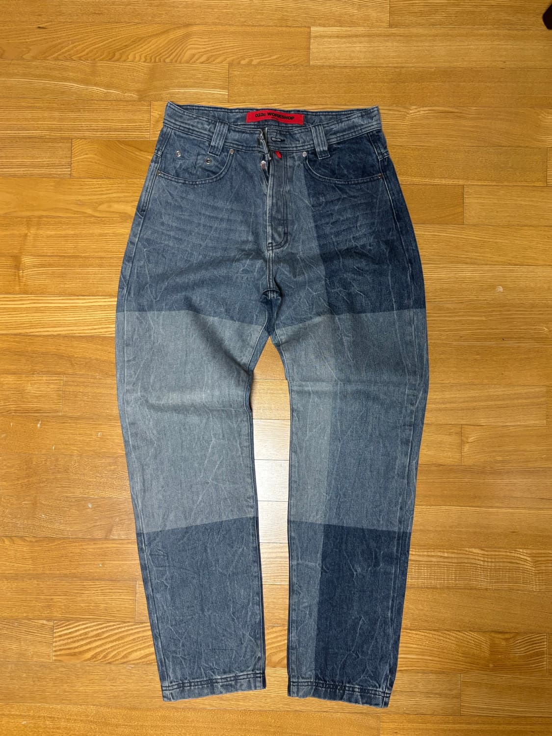 (31)032c 워크샵 데님 패치워크 청바지 상품이미지1