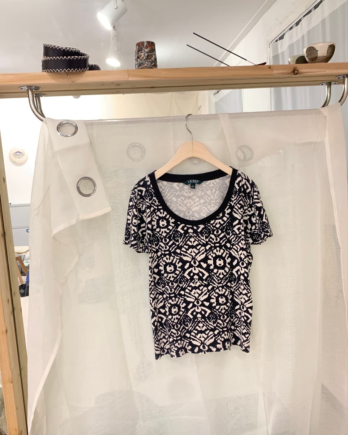 [Lauren Ralph Lauren] damask pattern top 상품이미지4