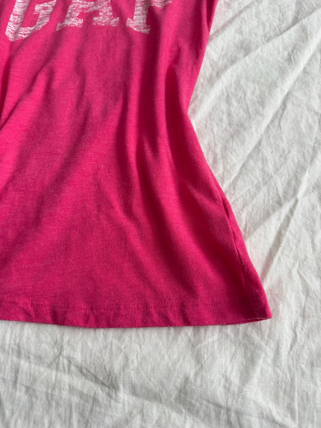 Y2k 00’s 갭 딱붙 반팔 상품이미지3