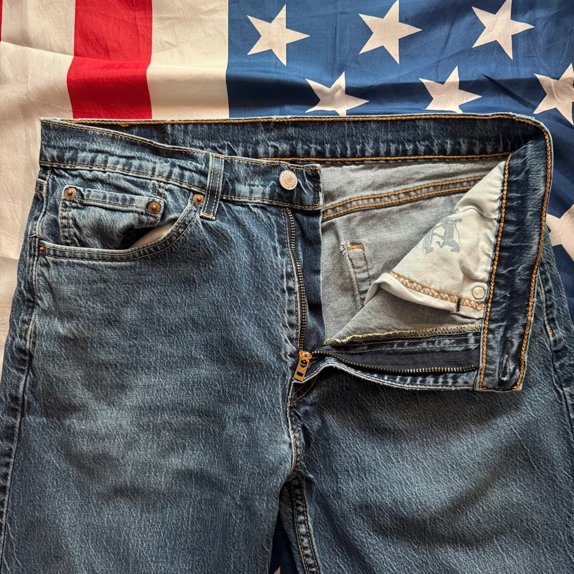 [33] Levi's 리바이스 505 데님 청바지 - 2 상품이미지4