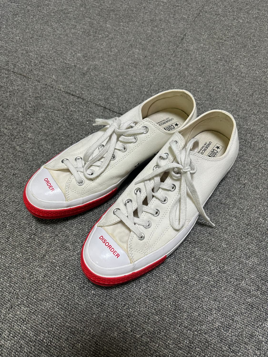 컨버스 언더커버 ORDER DISORDER 스니커즈 290사이즈 상품이미지1