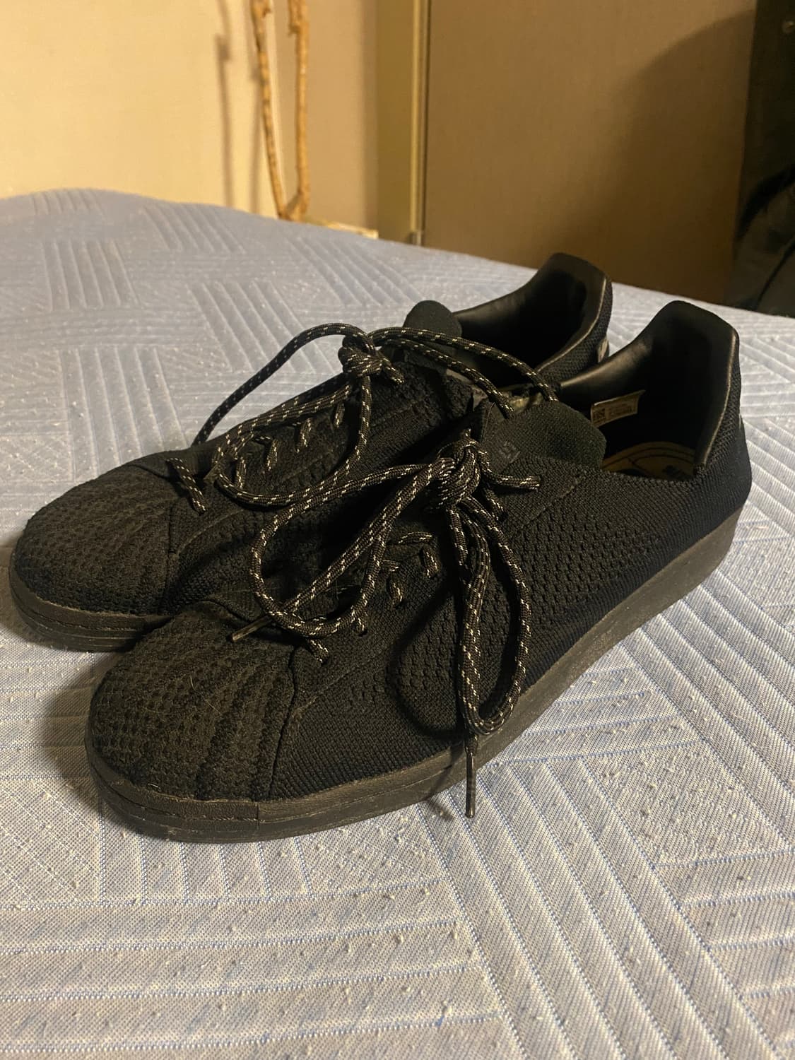 아디다스 x 퍼렐 슈퍼스타 프라임니트 블랙 퓨처 상품이미지2