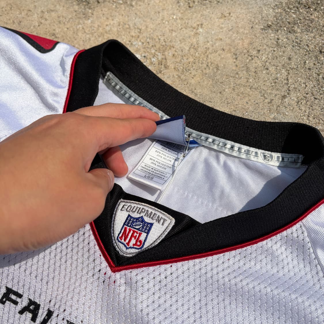 리복 NFL 애틀란타 팔콘스 빈티지 유니폼 져지 L 상품이미지6