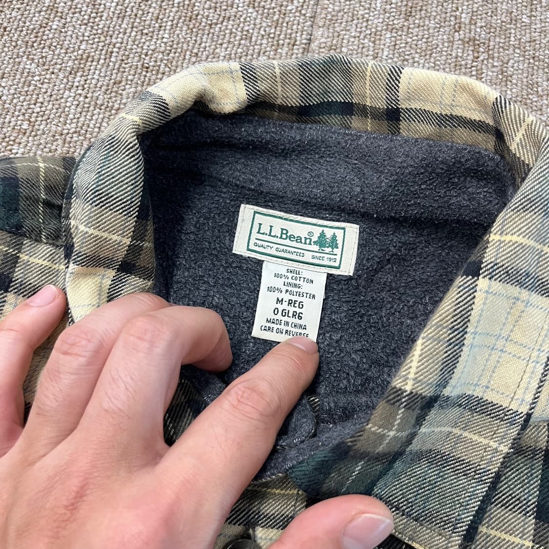 엘엘빈 llbean 아우터 체크남방 상품이미지3