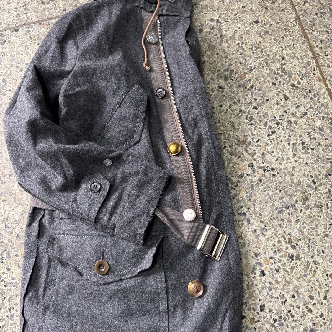 [S~M] Sacai 사카이 M-47 울 장진호파카 상품이미지4