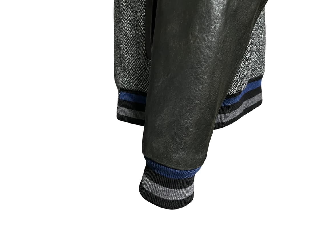 MLB 헤리스트위드 양가죽 야구점퍼 바스킷쟈켓 상품이미지5