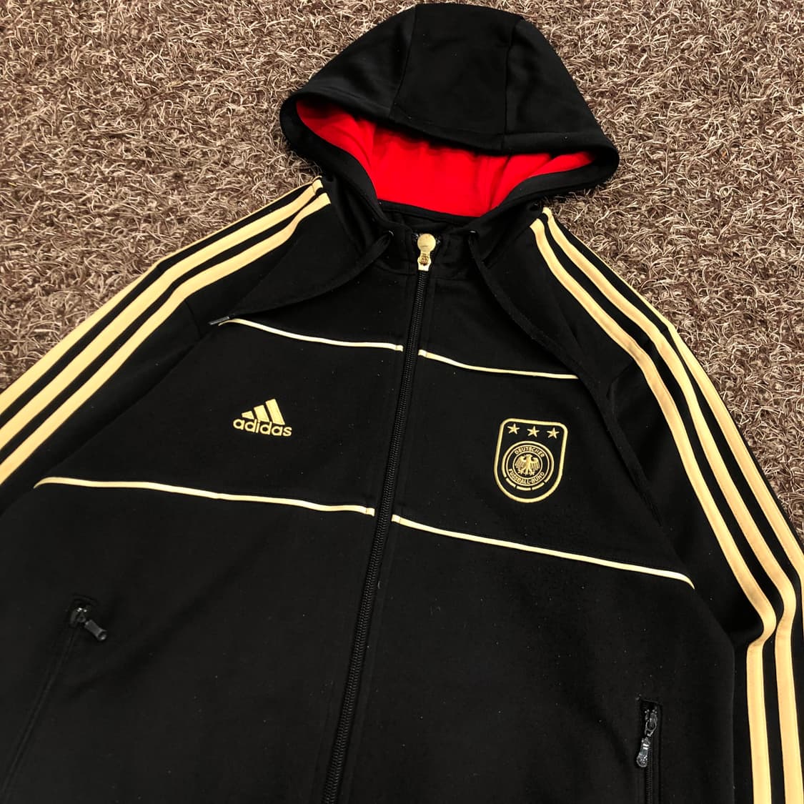 아디다스 독일 국대 검골 후드 져지 트랙탑 상품이미지2